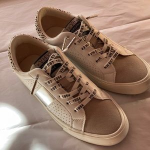 Ladies Vintage Havana’s est 1954 Dina White Cheetah Multi size 7 New no box